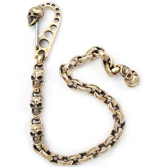 2000 Clip w/3 GLS/Chain Link (Bronze) GLS w/Ring 16.5 inch