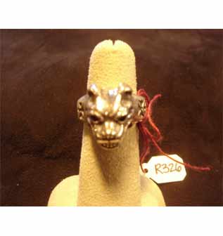 Dog Head Ring