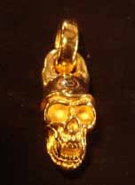 Skull Helmet Pendant