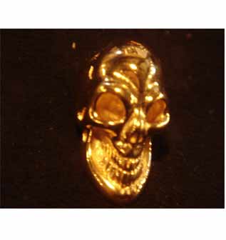Vintage Skull Bead