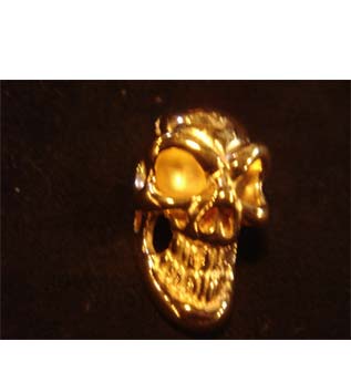 Good Luck Skull Bead