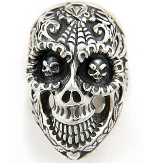 Dia De Los Muertos Master Skull Ring