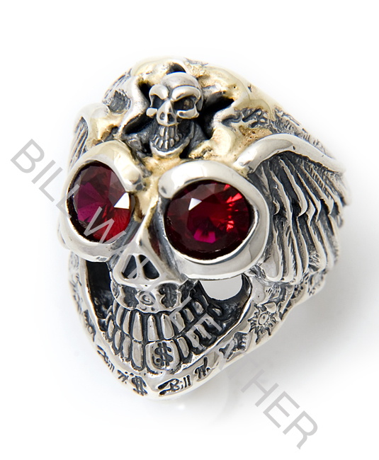 Graffiti Master Skull w/ Wings and Stone Eyes. (Ltd.99)