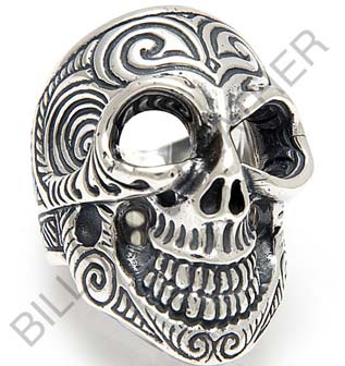 Traibal Graffiti Master Skull Ring Traibal Graffiti Master Skull Ring