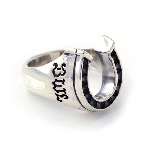 Horseshoe Ring Silver - Medium