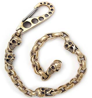 2000 Clip w/1 LG GLS & 2 GLS /1 VS Chain Link (Bronze) VS w/Ring