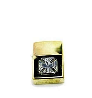 Brass Lighter w/BWL Cross