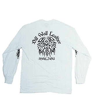 LS Tribal Dragon - Black Print on White