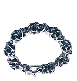 Mid Good Luck Skull Bracelet