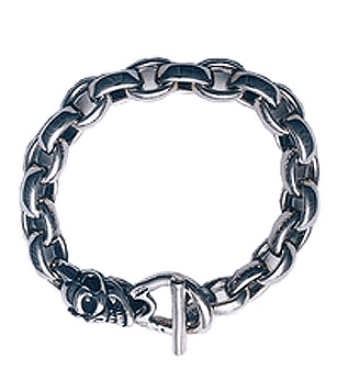 Skull Chain Bracelet (7, 8, 9 Inch) Skull Chain Bracelet (7, 8, 9 Inch)