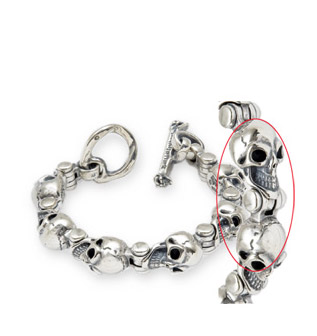 Hinged Vintage Skull # as made Hinged Vintage Skull # as made