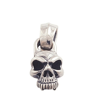 Half Skull Charm