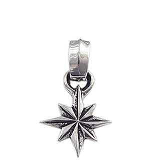 Hide Star Pendant
