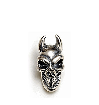 Medium Demon Skull Pendant