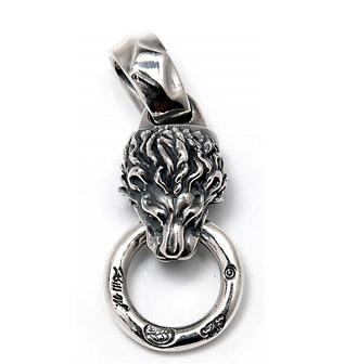 Lion Pendant w/Ring