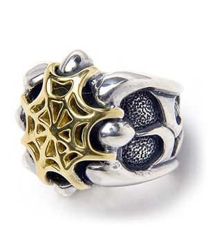 Tribal Band Ring w/ 18k Webb) (ltd. 99)