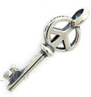 Peace Key Pendant